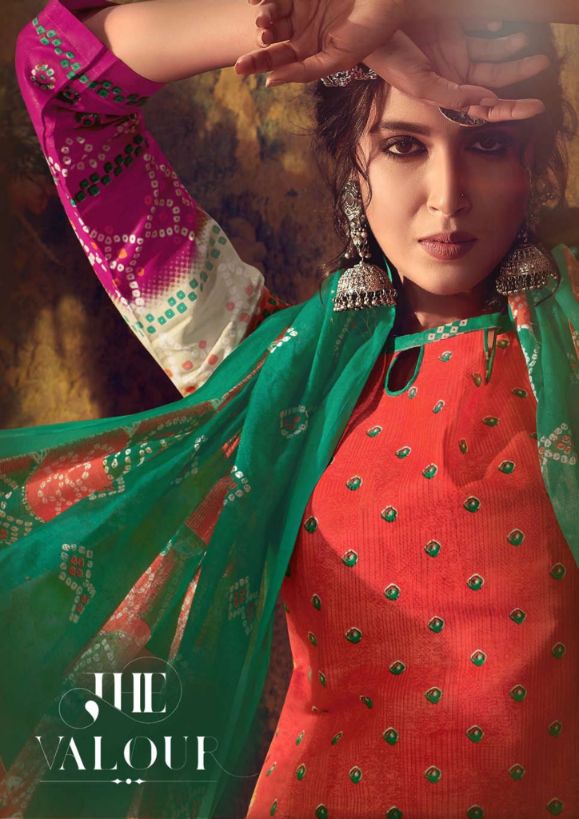 JS Priya Bandhej Vol 3 Cotton Casual Wear Dress Materials